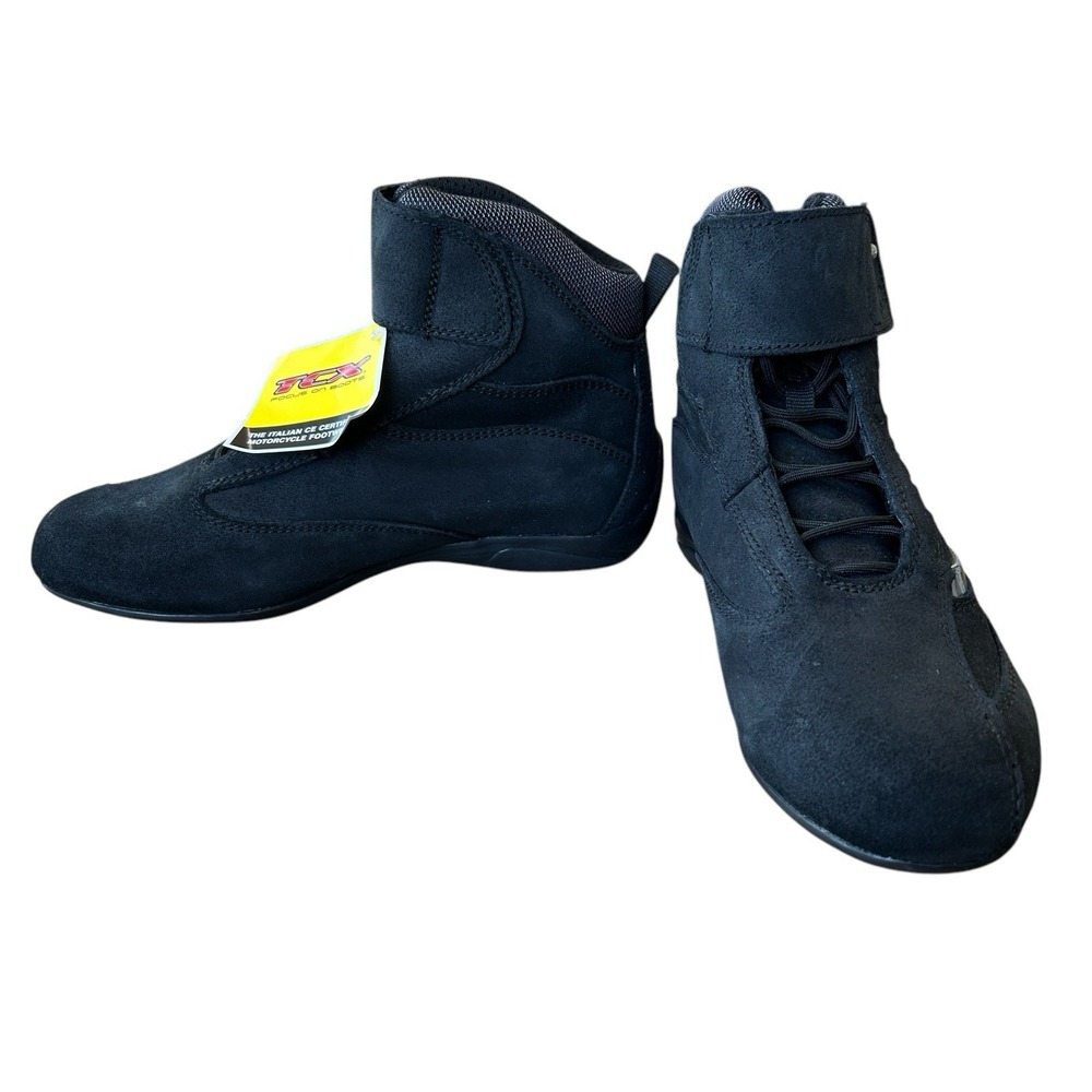 TCX X Square‎ Motorcycle Boots Womens 6.5 US 38 EU Black Biker Moto CE Certified - Picture 8 of 16